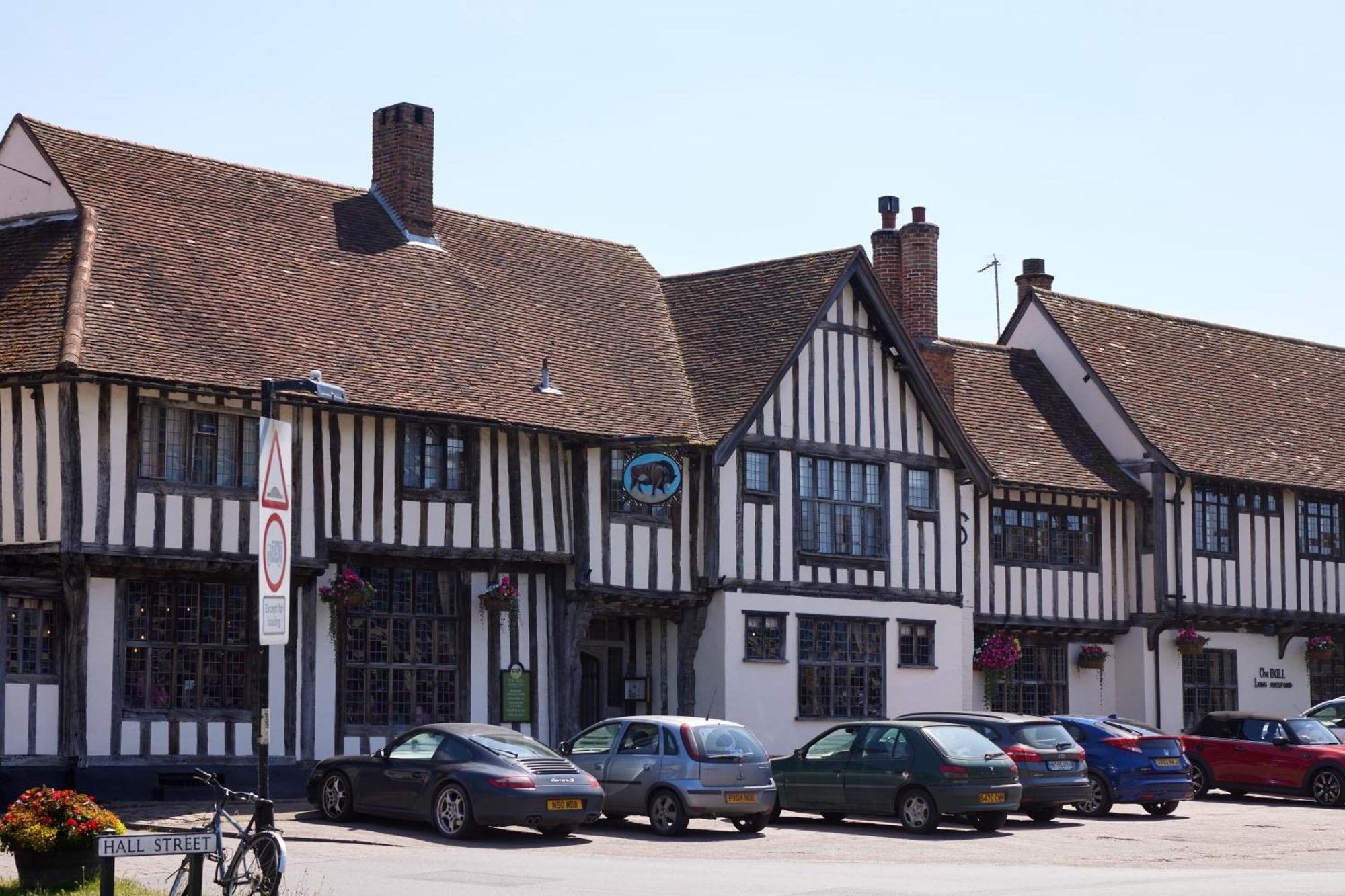 Bull Hotel By Greene King Inns Лонг Мелфорд Екстериор снимка